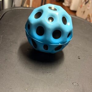 Blue and Black Ball Toy